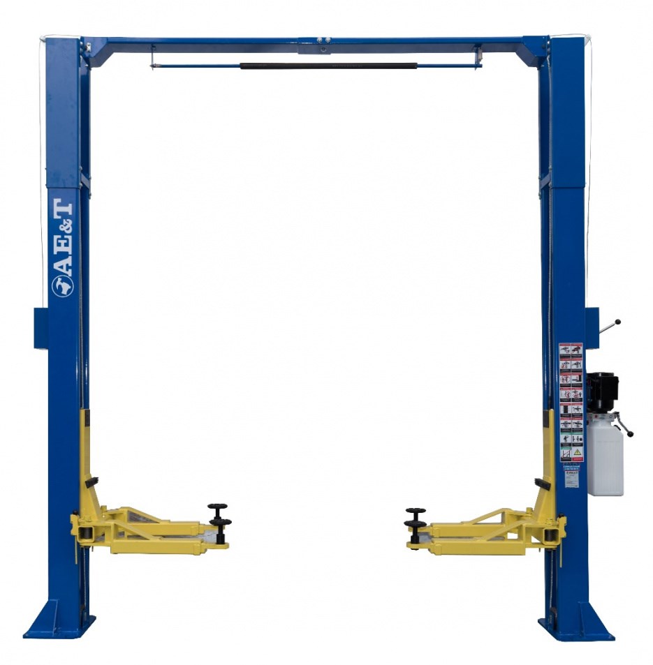 Двухстоечный подъемник S4D-2 AE&amp;T с верхней синхронизацией, г/п 4 т, 380 В