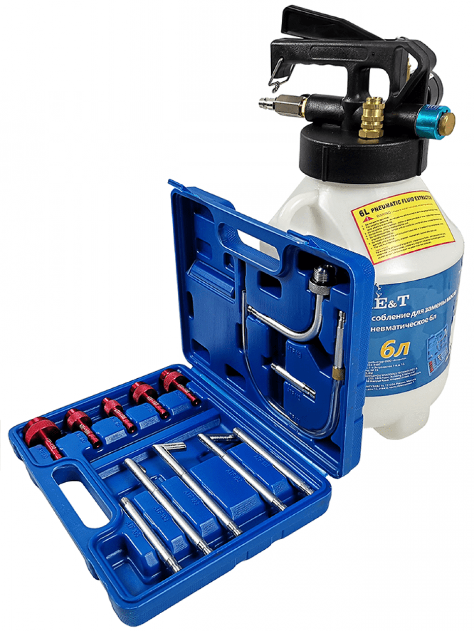 Приспособление для замены масла АКПП пневматическое 6л TA-AC001 AE&amp;T